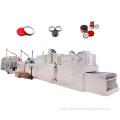 Twist off cap sealing capping packing production line
